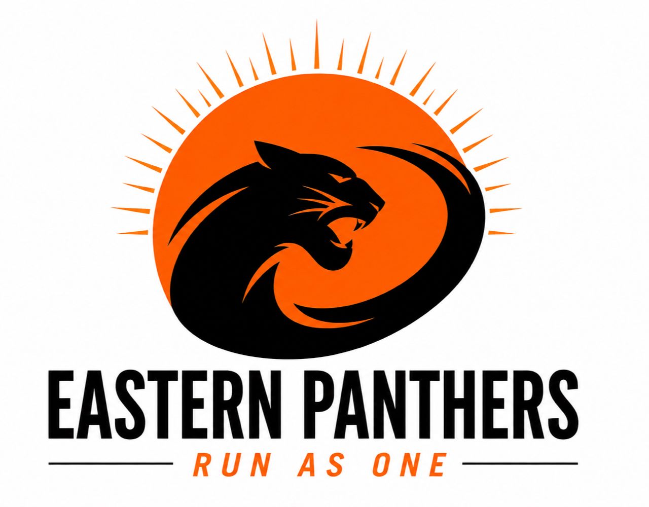 Eastern Panthers · Run As One — official logo